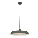 Steinhauer Pendel KRISIP down, 1-flamme, flad E27 IP20, gr�, mat d�mpbar