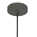 Steinhauer Pendel KRISIP down, 1-flamme, flad E27 IP20, gr�, mat d�mpbar