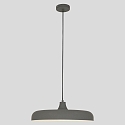 Steinhauer Pendel KRISIP down, 1-flamme, flad E27 IP20, gr�, mat d�mpbar
