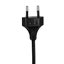 Steinhauer table lamp REFLEXION - � 14CM 1 flame, with switch, with plug E27 IP20, black matt 