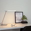 Steinhauer Bordlampe SERENADE drejelig, CCT Switch, vipbar, med touch-d�mper IP20, st�l b�rstet d�mpbar