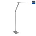floor lamp SERENADE CCT Switch, adjustable, with touch dimmer IP20, brushed aluminium dimmable