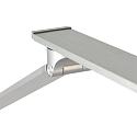 floor lamp SERENADE CCT Switch, adjustable, with touch dimmer IP20, brushed aluminium dimmable