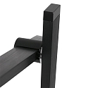 Mexlite Bordlampe STEKK vipbar, med touch-d�mper IP20, sort mat d�mpbar