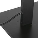 Mexlite Bordlampe STEKK vipbar, med touch-d�mper IP20, sort mat d�mpbar
