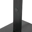 Mexlite Bordlampe STEKK vipbar, med touch-d�mper IP20, sort mat d�mpbar