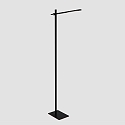 Mexlite Standerlampe STEKK vipbar, med touch-d�mper IP20, sort mat d�mpbar