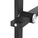 Mexlite Standerlampe STEKK vipbar, med touch-d�mper IP20, sort mat d�mpbar