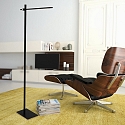 Mexlite Standerlampe STEKK vipbar, med touch-d�mper IP20, sort mat d�mpbar