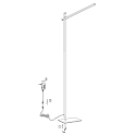 Mexlite Standerlampe STEKK vipbar, med touch-d�mper IP20, sort mat d�mpbar