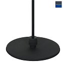 anne light & home floor lamp KASKET with switch, with jointed arm, with plug E27 IP20, black matt 
