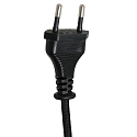 anne light & home Bordlampe KASKET med afbryder, med leddelt arm, med stik E27 IP20, sort mat 