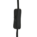 anne light & home Bordlampe KASKET med afbryder, med leddelt arm, med stik E27 IP20, sort mat 