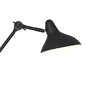 anne light & home Bordlampe KASKET med afbryder, med leddelt arm, med stik E27 IP20, sort mat 