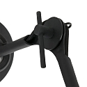anne light & home V�glampe KASKET med afbryder, med leddelt arm, med stik E27 IP20, sort mat 