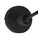anne light & home V�glampe KASKET med afbryder, med leddelt arm, med stik E27 IP20, sort mat 