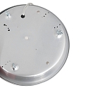 Steinhauer pendant luminaire RINGLEDE - � 48CM large, round, direct / indirect IP20, silver brushed dimmable