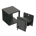 Steinhauer Steinhauer Udend�rs V�glampe, LED, 2-flammer, med sensor, 2x3W, 2700K, IP54, sort