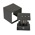 Steinhauer Steinhauer Udend�rs V�glampe, LED, 2-flammer, med sensor, 2x3W, 2700K, IP54, sort
