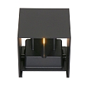 Steinhauer Steinhauer Udend�rs V�glampe, LED, 2-flammer, med sensor, 2x3W, 2700K, IP54, sort