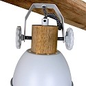 Mexlite Mexlite Spot GEARWOOD, 4 flames, white