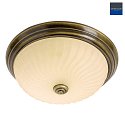 Steinhauer Steinhauer Wall and ceiling luminaire CEILING AND WALL, 1 flame, bronze