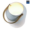 anne light & home AN Bordlampe PORCELAIN, 1-flamme, hvid