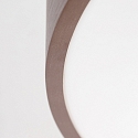 Steinhauer ceiling luminaire RINGLEDE 1 flame IP20, bronze dimmable