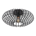 anne light & home Loftlampe DUNBAR 1-flamme, rund E27 IP20, sort mat d�mpbar