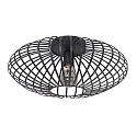 anne light & home Loftlampe DUNBAR 1-flamme, rund E27 IP20, sort mat d�mpbar