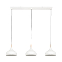 Mexlite Pendel BJORR 3-flammer E27 IP20, hvid mat d�mpbar