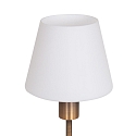 Steinhauer Bordlampe ANCILLA 1-flamme, lang, med skiftefunktion, konisk E14 IP20, b�rstet bronze d�mpbar