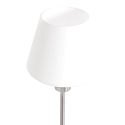 Steinhauer Bordlampe ANCILLA 1-flamme, lang, med skiftefunktion, konisk E14 IP20, st�l b�rstet d�mpbar