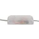 Steinhauer Bordlampe ANCILLA 1-flamme, lang, med skiftefunktion, konisk E14 IP20, st�l b�rstet d�mpbar
