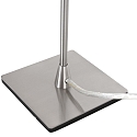 Steinhauer Bordlampe ANCILLA 1-flamme, lang, med skiftefunktion, konisk E14 IP20, st�l b�rstet d�mpbar