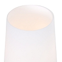 Steinhauer Bordlampe ANCILLA 1-flamme, kort, med skiftefunktion, konisk E27 IP20, b�rstet bronze d�mpbar