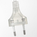 Steinhauer Bordlampe ANCILLA 1-flamme, kort, med skiftefunktion, konisk E27 IP20, st�l b�rstet d�mpbar