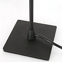 Steinhauer Bordlampe ANCILLA 1-flamme, med skiftefunktion, konisk E14 IP20, sort mat d�mpbar