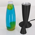 Mexlite Bordlampe VOLCAN med afbryder, konisk E14 IP20, sort mat 