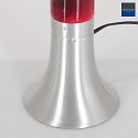 Mexlite Bordlampe VOLCAN cylindrisk, med afbryder E14 IP20, stl brstet 