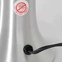 Mexlite Bordlampe VOLCAN cylindrisk, med afbryder E14 IP20, st�l b�rstet 