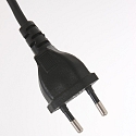 Mexlite Bordlampe VOLCAN cylindrisk, med afbryder E14 IP20, sort mat 