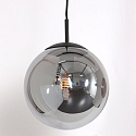 Steinhauer pendant luminaire BOLLIQUE 3 flames, long E27 IP20, black matt dimmable