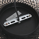anne light & home Loftlampe MAZE E27 IP20, bambus lys, sort d�mpbar
