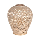 Bordlampe MAZE med afbryder E27 IP20, bambus lys 