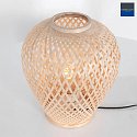 anne light & home table lamp MAZE with switch E27 IP20, bamboo light 