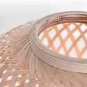 anne light & home Bordlampe MAZE med afbryder E27 IP20, bambus lys 