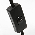 Steinhauer table lamp PIMPERNEL down, round, with switch, with plug, conical E27 IP20, bronze 