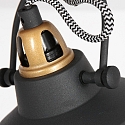 Mexlite V�g- og Loftlampe NOV� 2-flammer, justerbar E14 IP20, sort mat d�mpbar