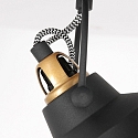Mexlite V�g- og Loftlampe NOV� 2-flammer, justerbar E14 IP20, sort mat d�mpbar